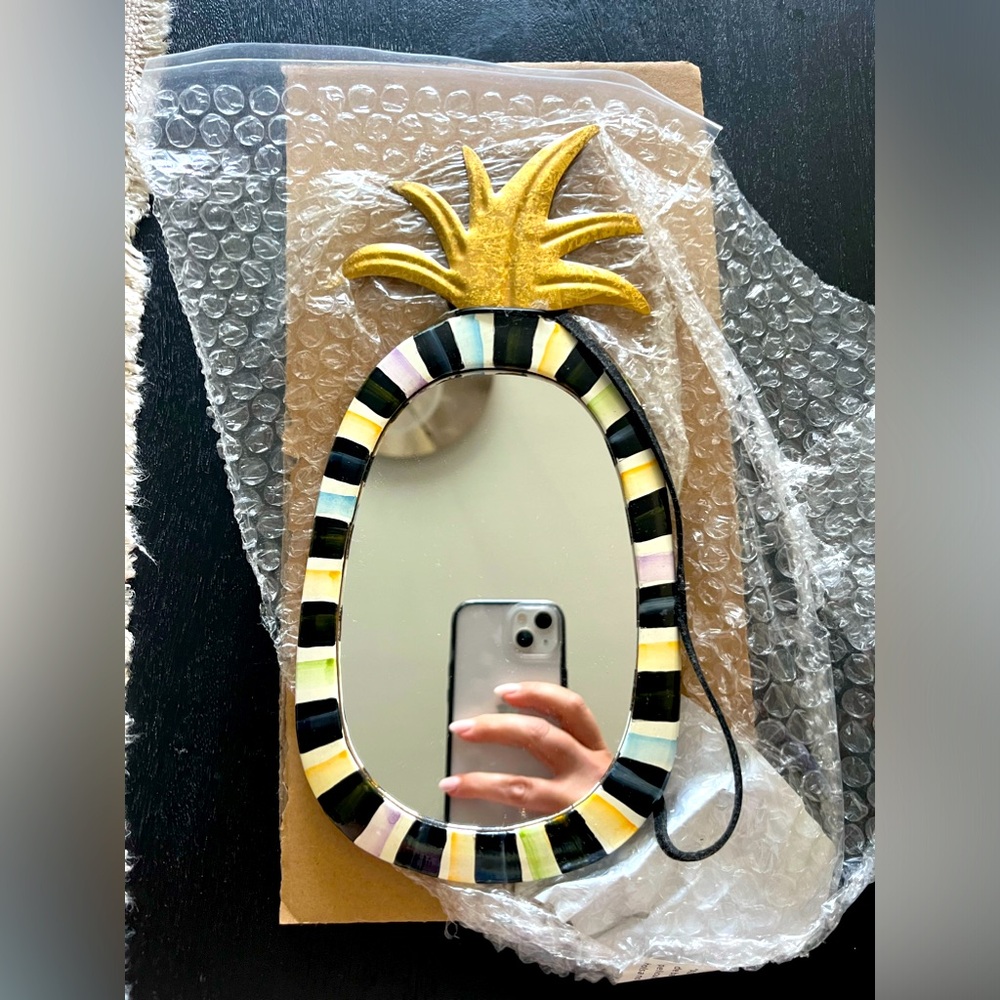 Mackenzie Childs Pineapple Mirror